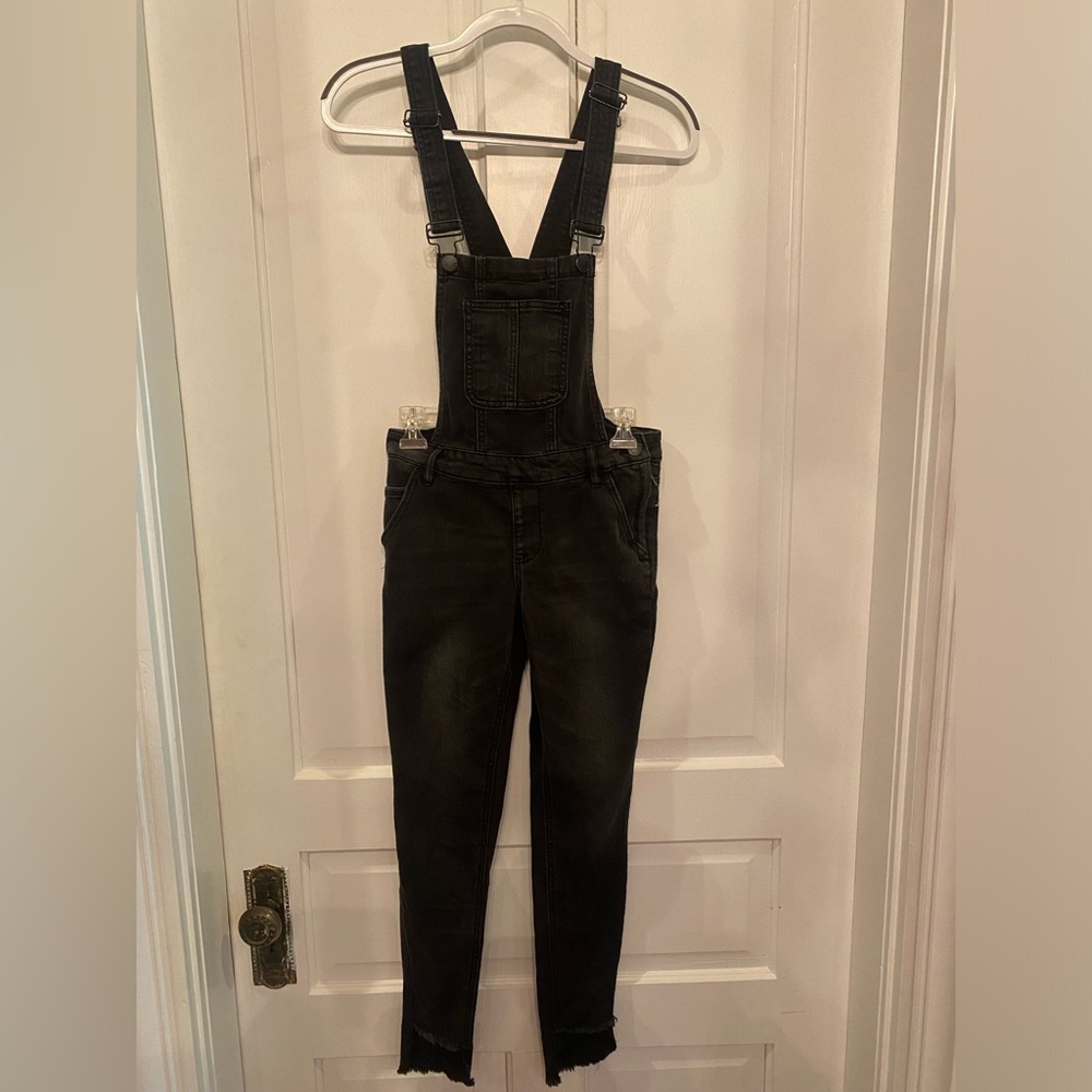 Dollhouse Black Overalls Size 5